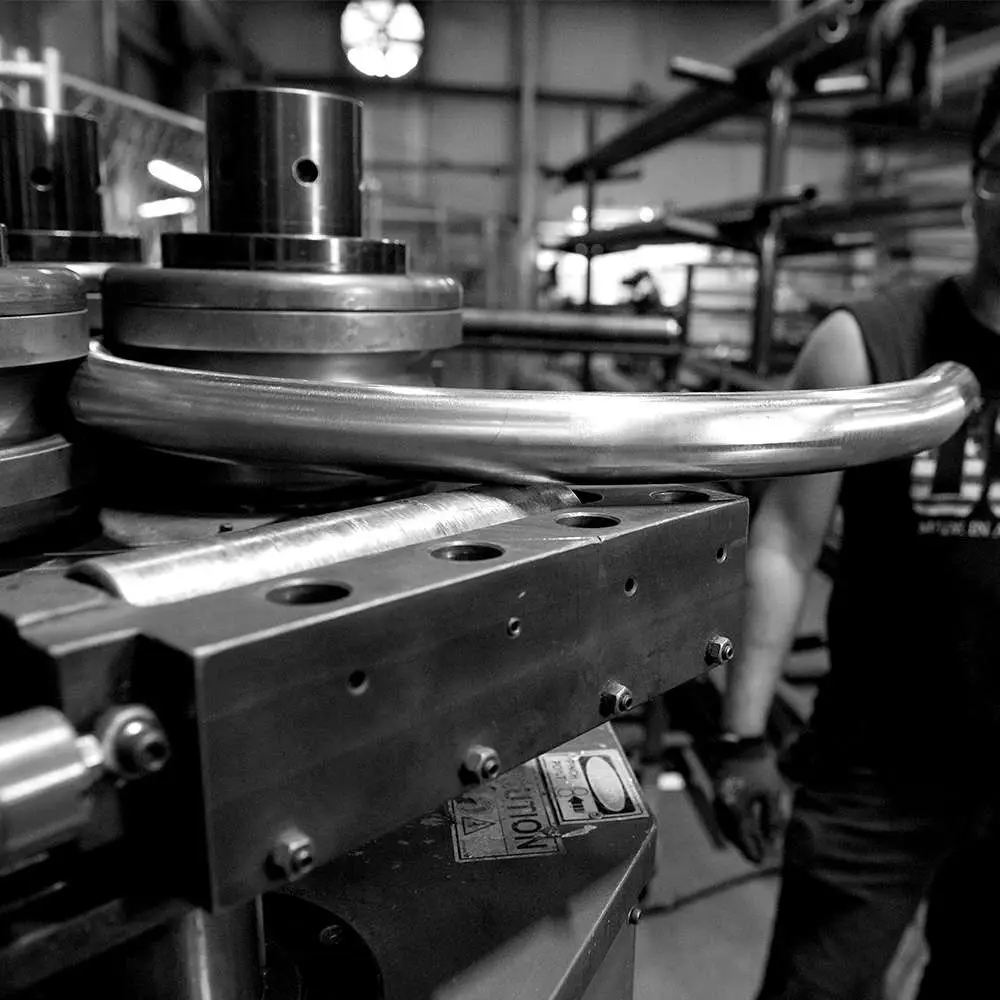 Tube profile bending